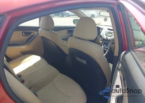 2012 Hyundai Elantra Gls (Ulsan Plant) z USA, uszkodzony, nr VIN KMHDH4AE0CU186921